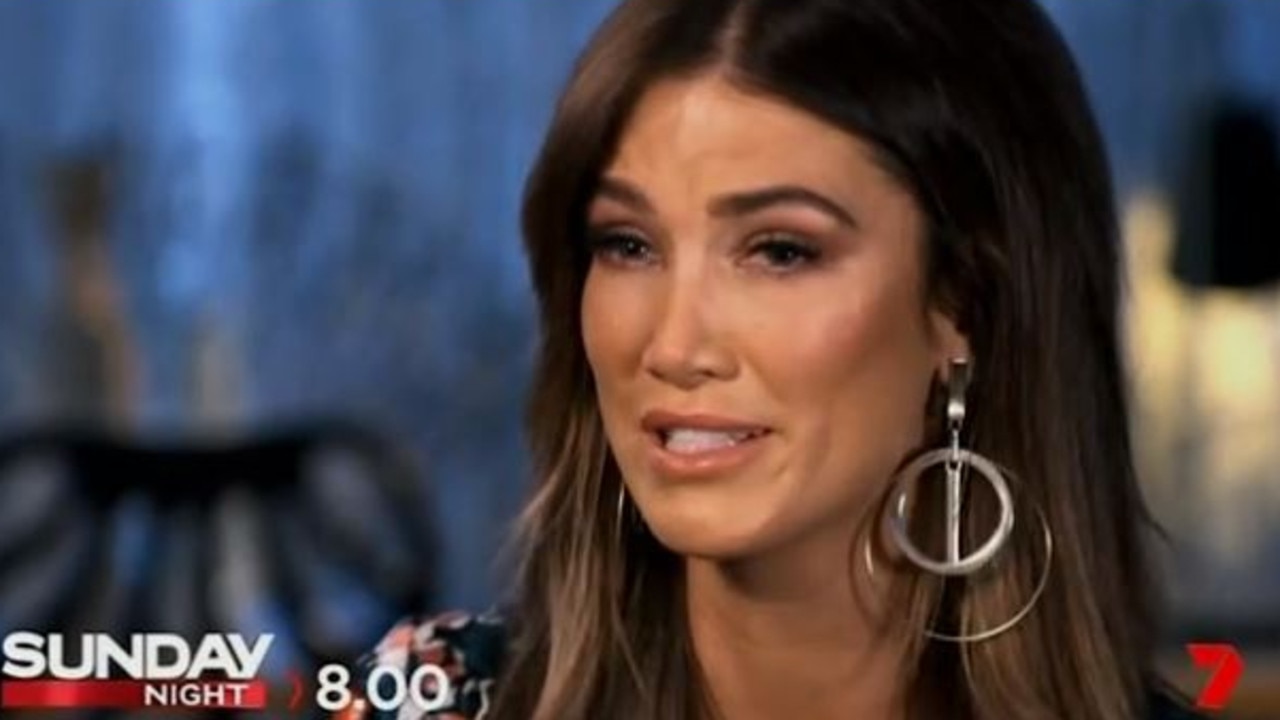 Goodrem broke down while discussing her mentor’s diagnosis