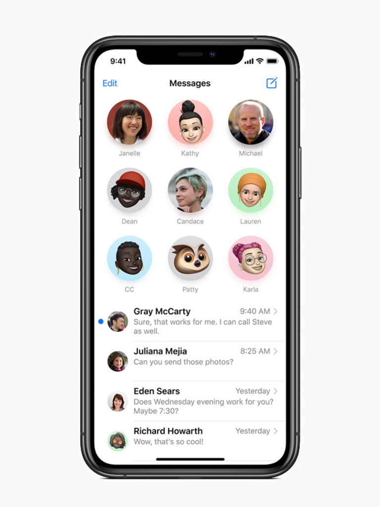 Pinned messages and more Memojis are also on the way.