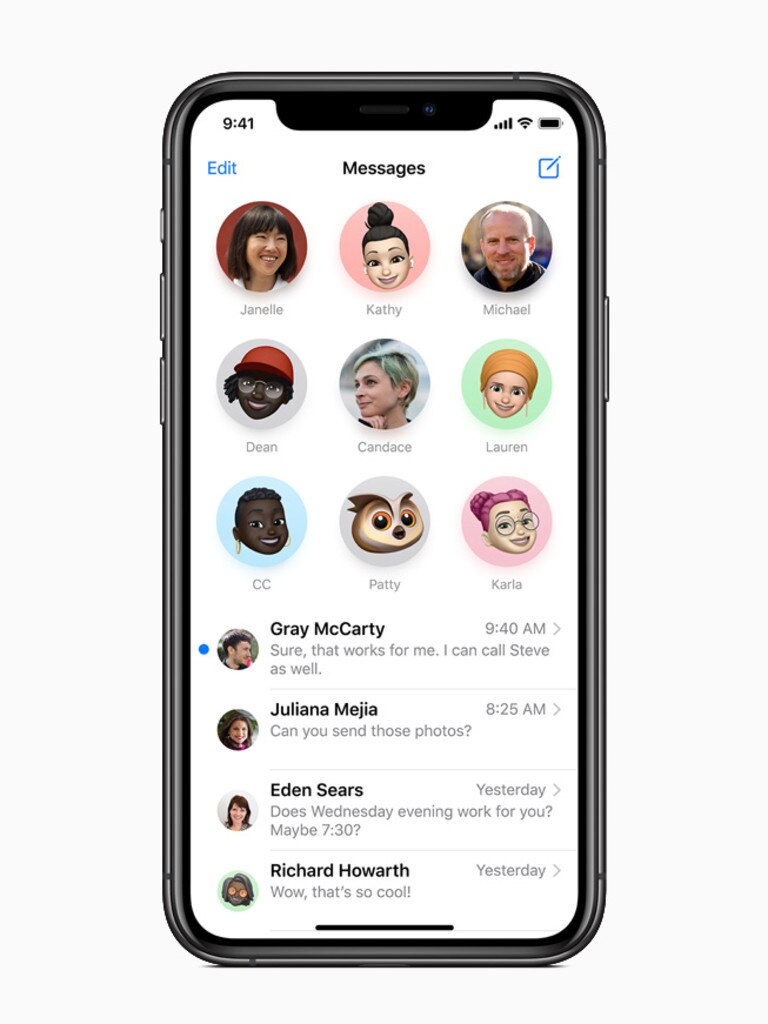 Pinned messages and more Memojis are also on the way.