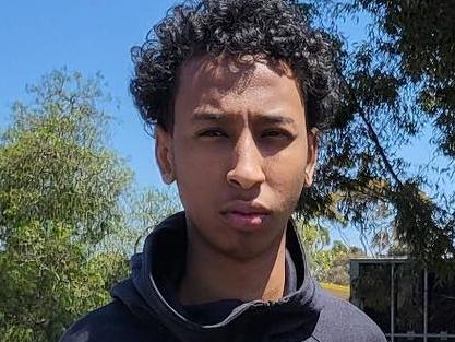 Copy Pic of Hashim Mohamad, 18 who died at The Alfred Hospital after being fatally stabbed at a crowded St Kilda foreshore on Sunday, in what police fear may have been gang-related violence. Picture: Supplied