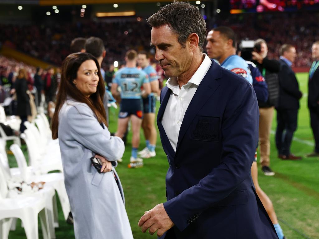 Blues coach Brad Fittler is copping plenty of criticism over his selection policy. Picture: Getty Images