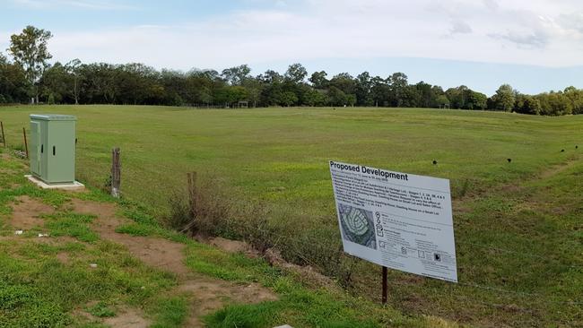 The site of Mirvac's Ashford Residences development at 50 Ashmore St, Everton Park. Photo: Glenn Roberts