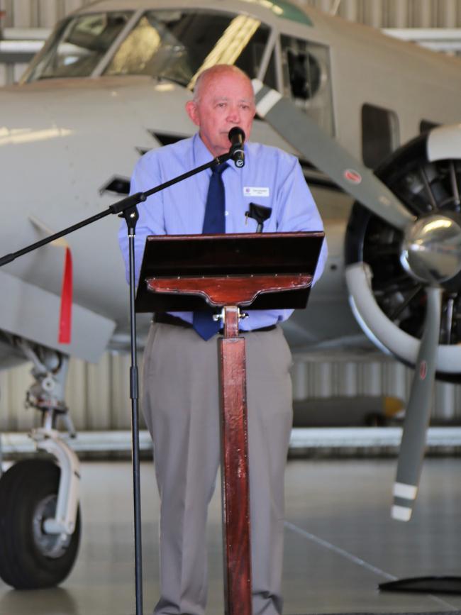 Mareeba Shire Council mayor Tom Gilmore was proud to open the second stage of the multi-million dollar Mareeba Airport upgrade on Wednesday, November 20. PHOTO: Bronwyn Wheatcroft