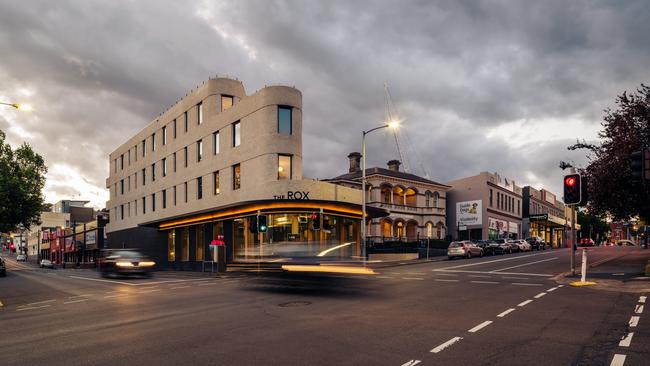 A street view of The Rox from Elizabeth St. Picture: Supplied