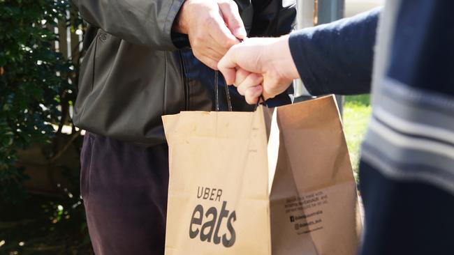 A growing number of schools have outlawed Uber Eats. Picture: AAP