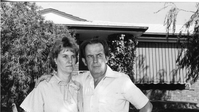 Keith and Jean Stewart at their Salisbury East home in 1982.