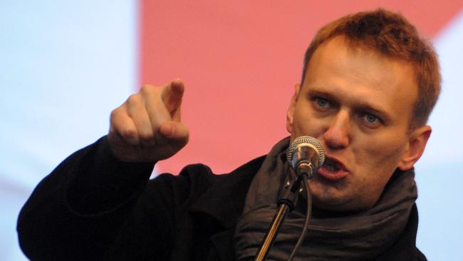 Despite years of efforts to silence him, including poisoning, Alexei Navalny kept the focus on how lavishly Vladimir Putin and his allies appeared to live. Picture: AFP