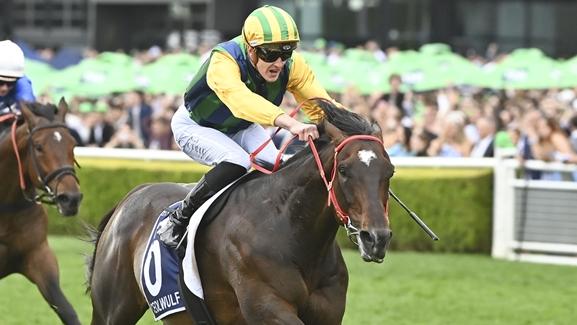 Ceolwulf wins the King Charles III Stakes at Royal Randwick on October 19, 2024. Picture: Bradley Photos