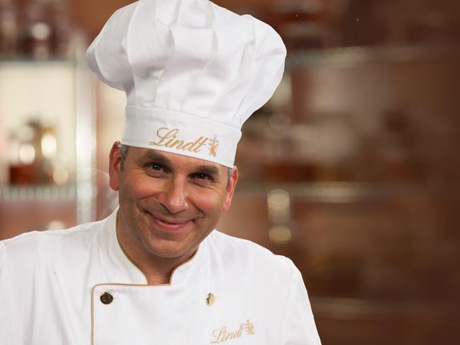 Lindt master chocolatier Thomas Schnetzler.