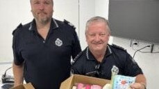 Mount Isa DDCC and Burketown Police thanked the QPS officers from Gatton for their wonderful donation of over 300 support packages including toiletry items, for vulnerable persons displaced by the flood emergency. Picture: Supplied