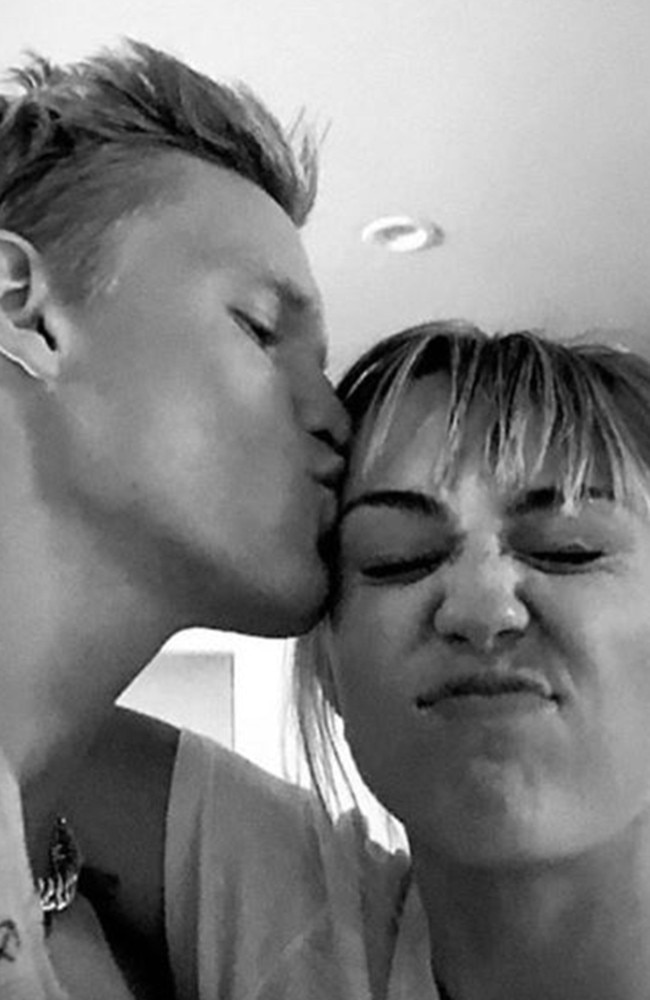 Cody Simpson and Miley Cyrus are casually dating. Picture: Instagram