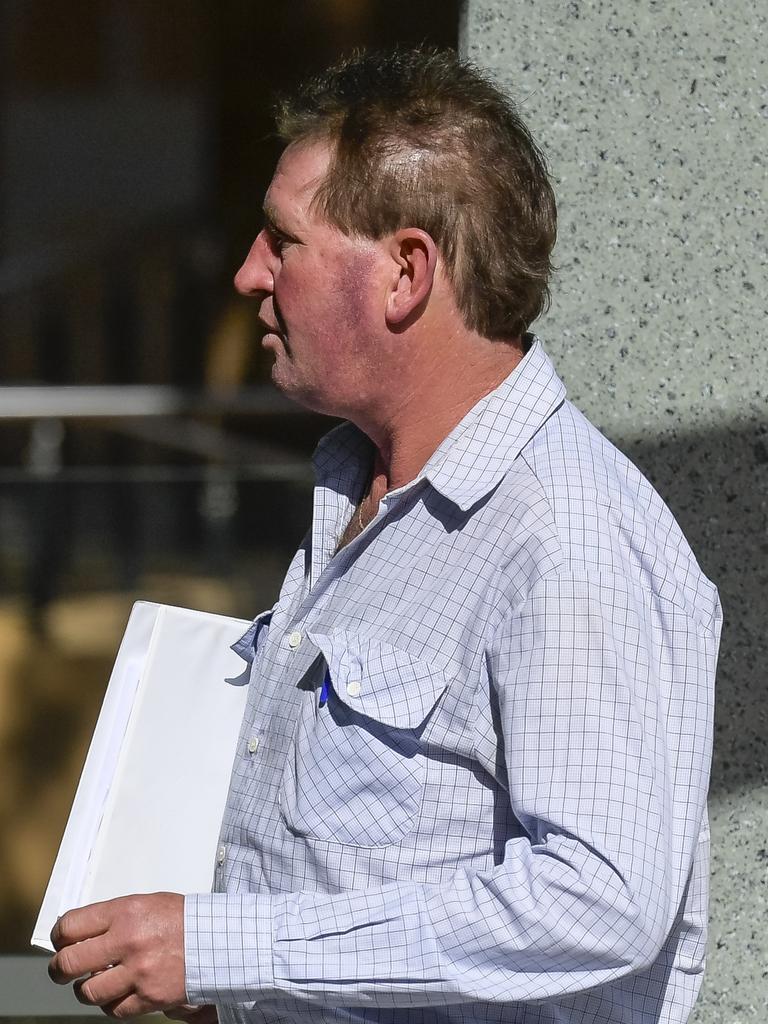 Mr Thomas will return to the stand tomorrow morning – before he is due to attend the Mount Barker court in the afternoon. Picture: Roy VanDerVegt