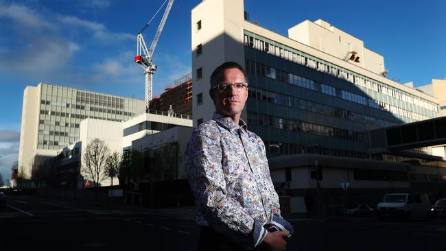 Dr Craig Quarmby, executive clinical director at the Royal Hobart Hospital. Picture: NIKKI DAVIS-JONES