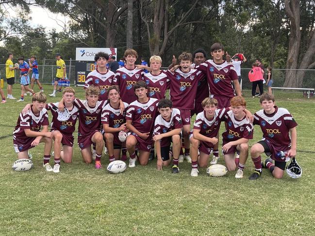 St Joseph’s team shot. Supplied: St Joseph's RL