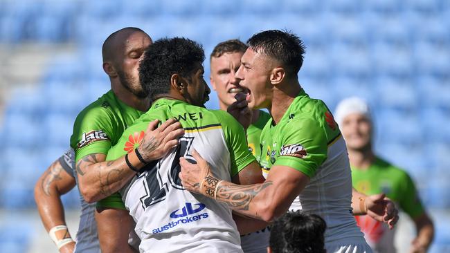 Canberra are one of six undefeated teams across the opening two weeks of competition. Picture: Getty