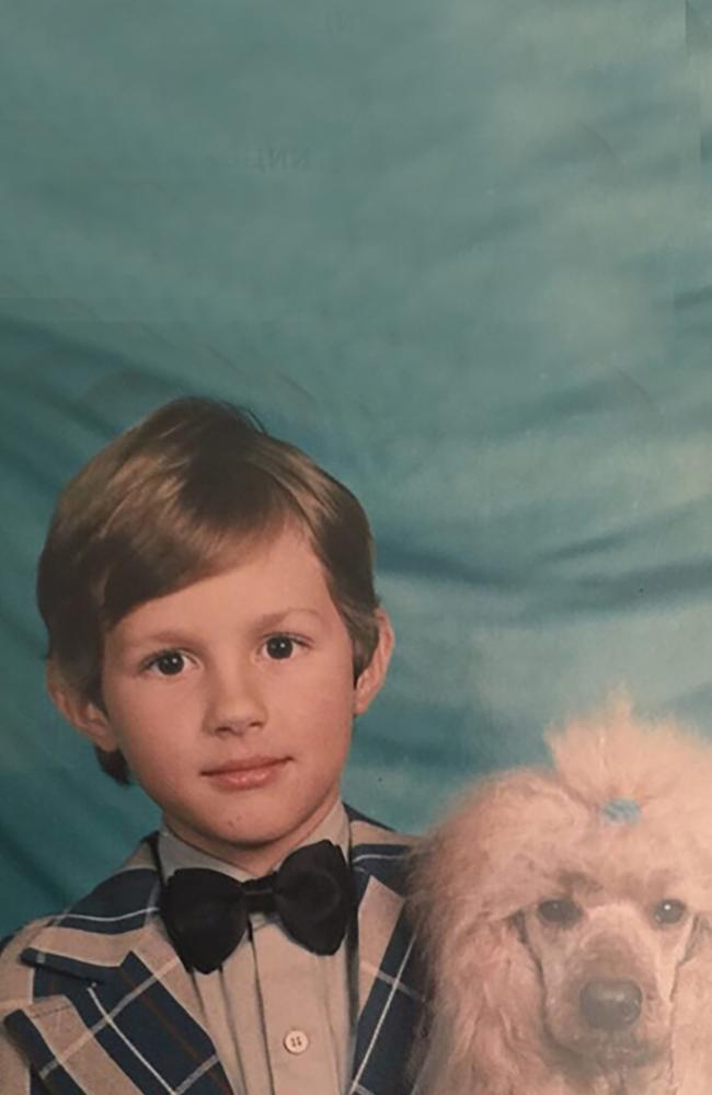 Durov pictured as a child. Picture: East 2 West News