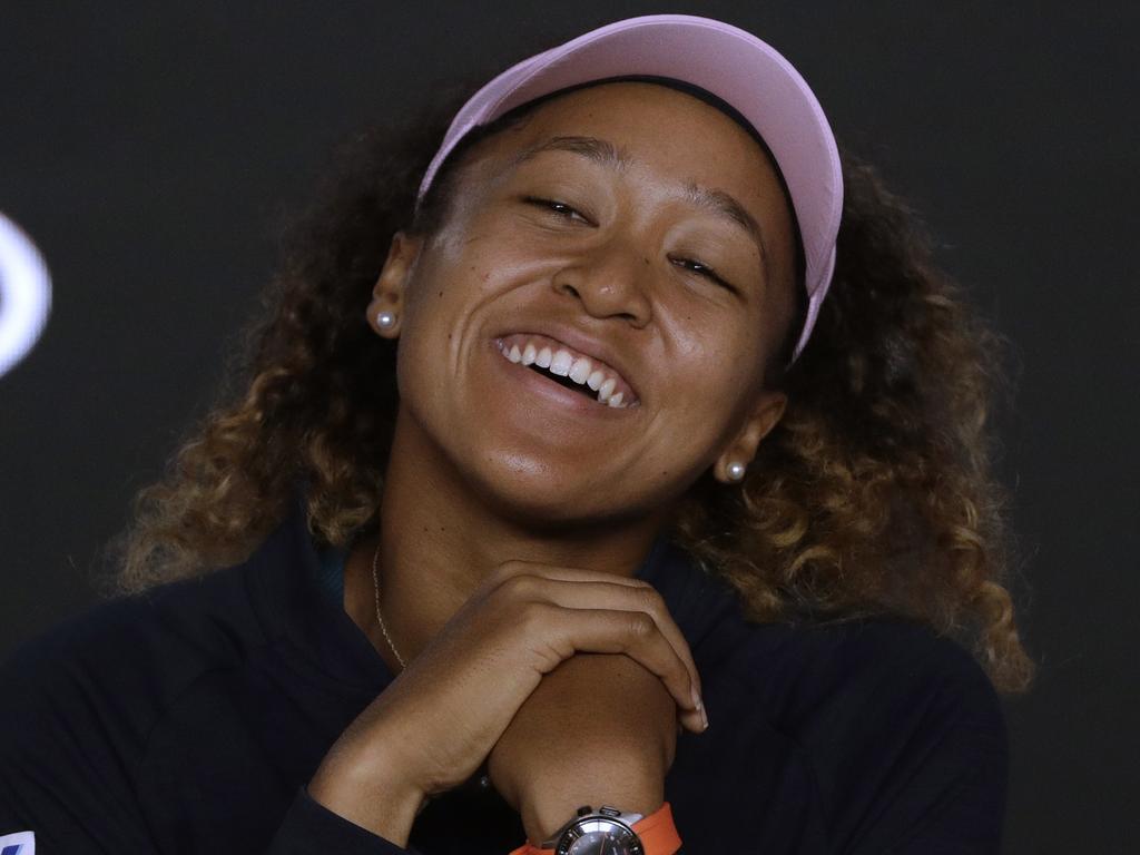 Osaka couldn’t stop grinning after her second grand slam triumph.