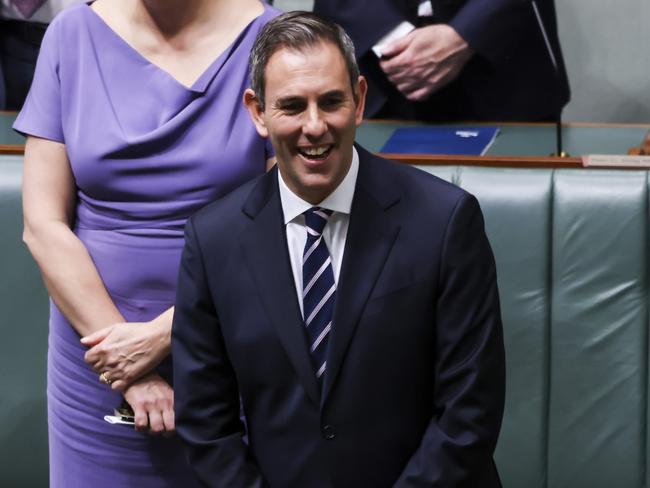 CANBERRA, AUSTRALIA. NCA NewsWire Photos. MAY 9TH, 2023.  Federal treasurer Jim Chalmers announcesthe 2023 Federal Budget in the House of Representatives in Parliament House, Canberra. Picture: NCA NewsWire/ Dylan Robinson