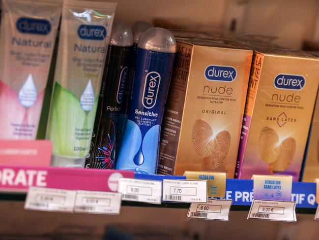 The London Rubber Company first started selling condoms in the 1950s. Picture: Charly TRIBALLEAU / AFP