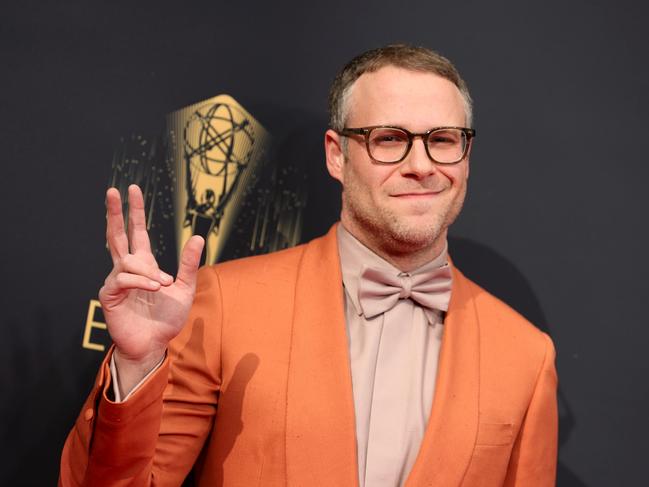 Seth Rogen joked about Covid-19. Picture: Getty Images