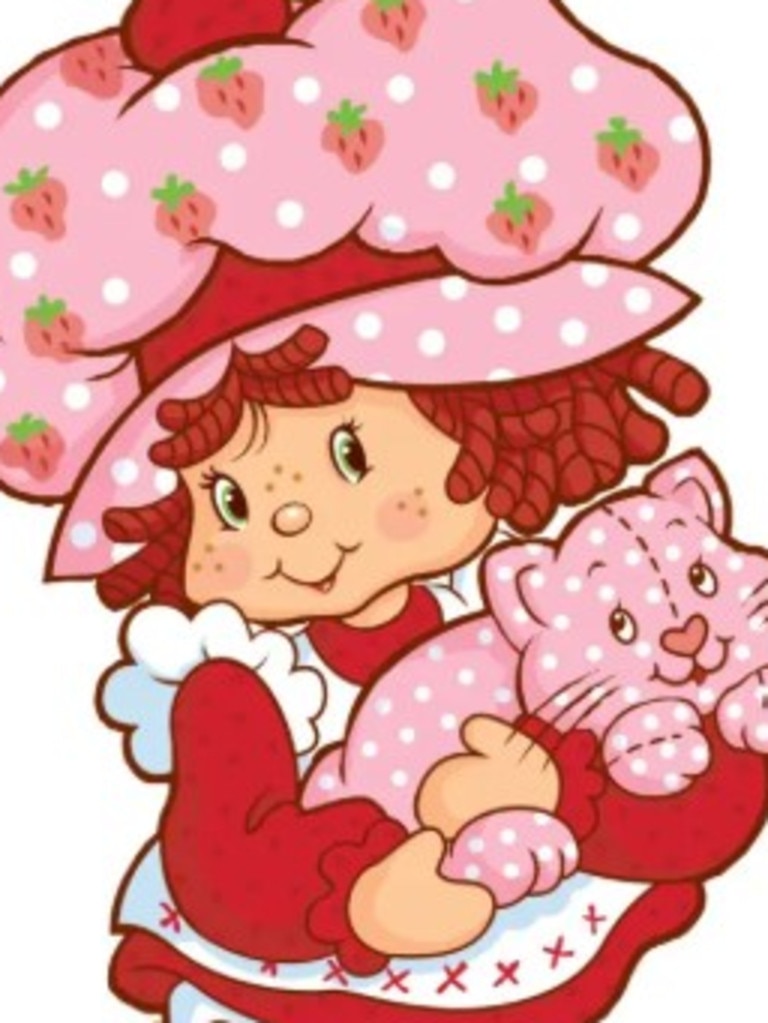 The hat was compared to the one worn by iconic children’s character, Strawberry Shortcake.