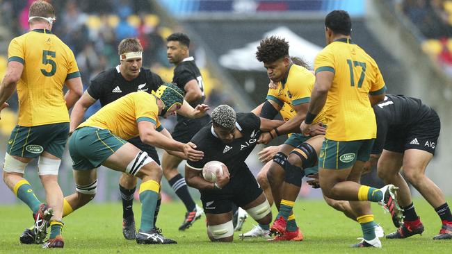 The All Blacks are feeling the pressure. Picture: Getty Images