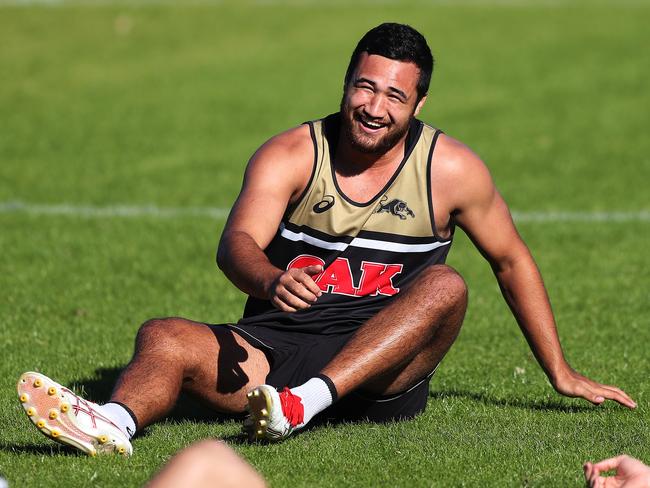 Peta Hiku is looking for a fresh start at the Warriors. Picture: Brett Costello