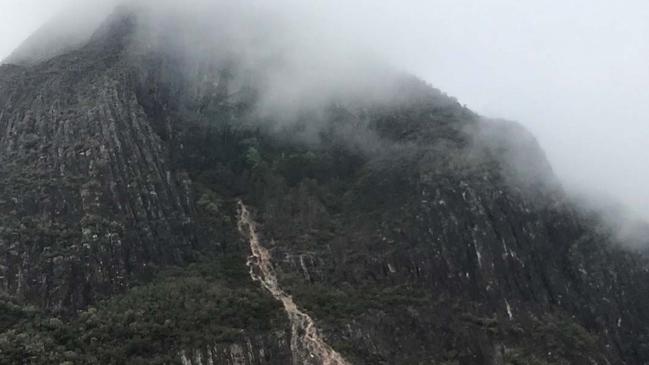 A hiker in his 20s was rescued from Mt Beerwah in challenging weather, during a closure of the mountain, on July 3.