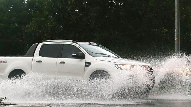 Heavy rain falling onto already saturated ground is predicted to cause more flash flooding across the Cairns region. FILE PICTURE: BRENDAN RADKE