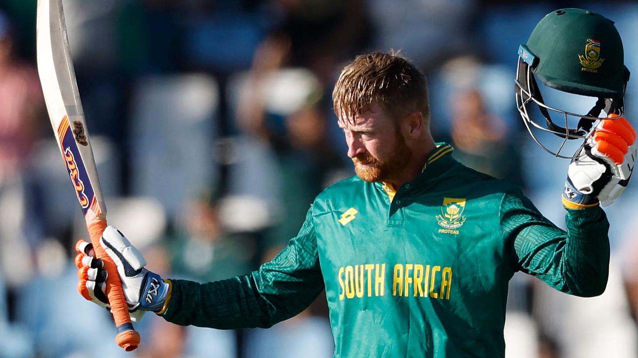 South Africa's Heinrich Klaasen. Photo by Phill Magakoe / AFP