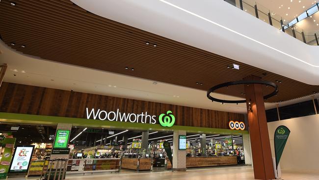 Retail area where the Woolworths store is located. Picture: Josie Hayden