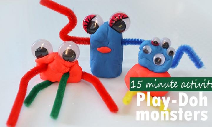 Play doh deals monster