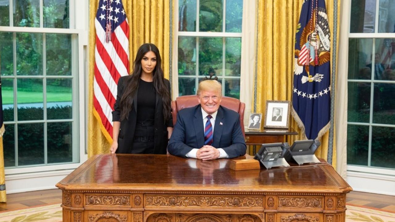 Kardashian met with Mr. Trump at the White House in 2018.