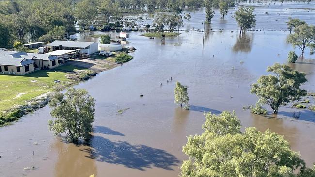 Heavy rain in south east Queensland last week is set to increase flows through the Murray Darling Basin. Picture: Carolyn Reynolds/Severe Weather Australia