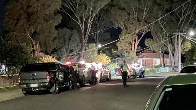 A man has been stabbed in Llewellyn Court, California Gully. Picture: Gianni Francis