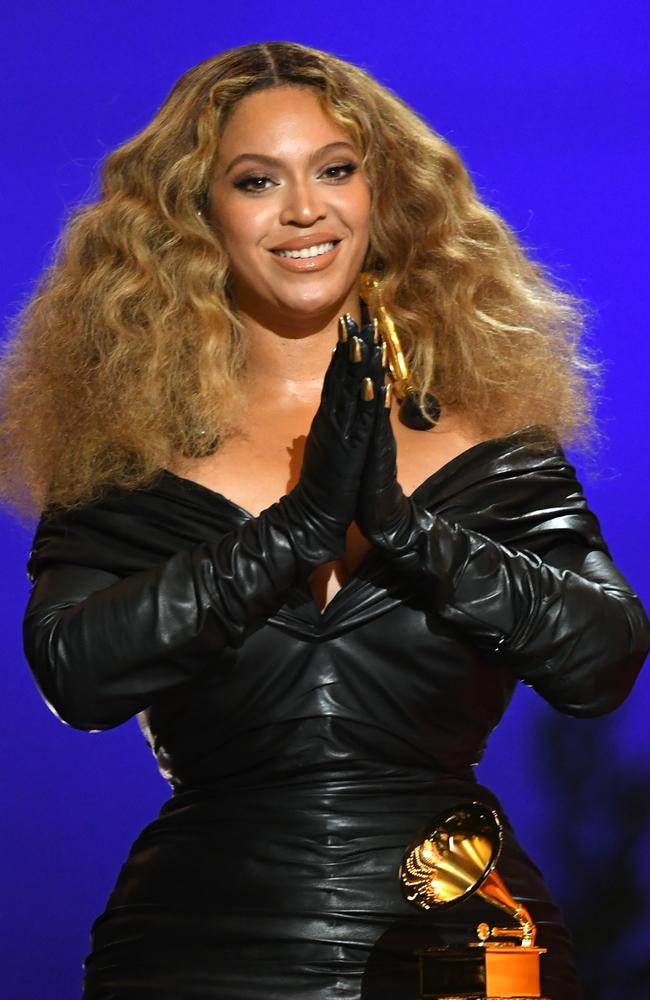 The same year, Beyoncé became the most awarded female artist in Grammy history, highlighting her enduring impact on the music industry. Picture: Kevin Winter/Getty Images for The Recording Academy