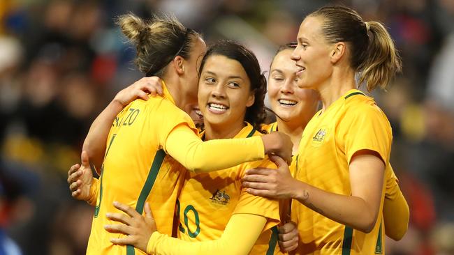 Matildas v Brazil reaction, video: Sam Kerr jersey, fans ...