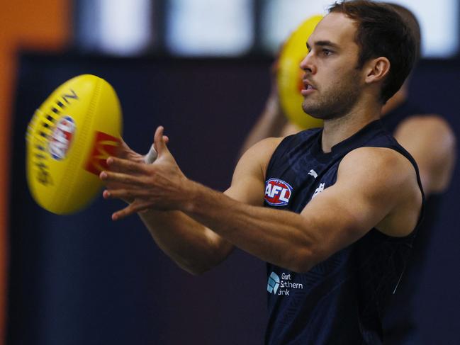 Former Blue David Cuningham has joined Footscray Bulldogs. Pic: Michael Klein