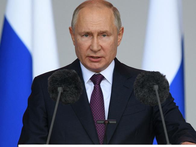 Russian President Vladimir Putin. Picture: AFP