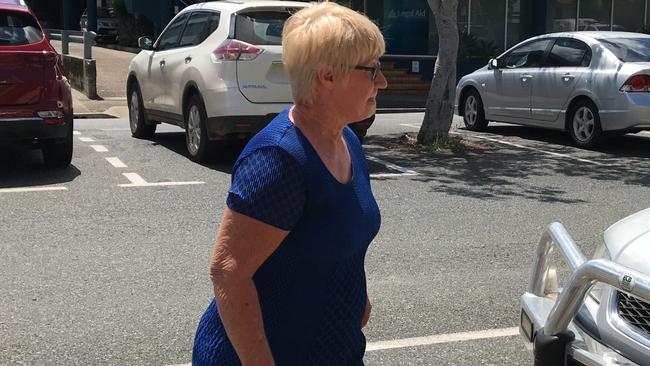 Elizabeth Anne Turner, mother of Mackay business-turned-fugitive Markis Scott Turner pleads not guilty to charges of attempting to pervert the course of justice and giving false testimony in the supreme court. Photo: Janessa Ekert