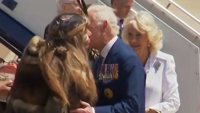 Charles, Camilla arrive in Canberra; Thorpe tussles with police