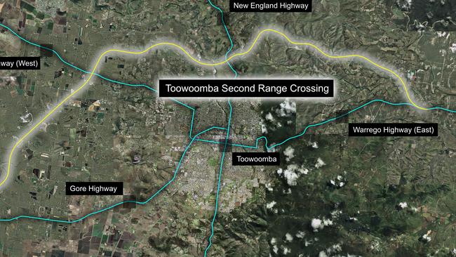 The Toowoomba Second Range Crossing.