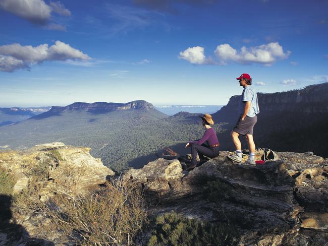 The Blue Mountains are well worth a visit, if you can find them. Picture: Hugh Stewart