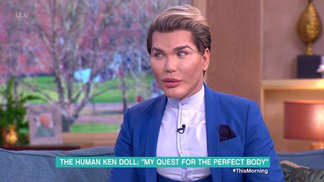 Human Ken doll "can't breathe" after multiple plastic surgeries