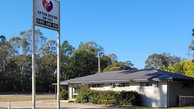 The After Hours GP Vet is in the old Covid testing facility on Deception Bay Road. Picture: Contributed