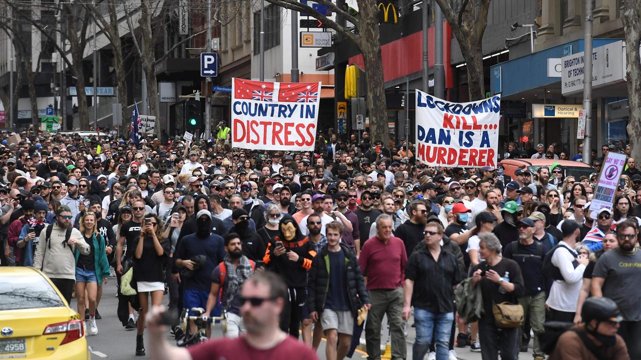 Melbourne: Second protester tests positive after anti-lockdown demonstrations | news.com.au — Australia's leading news site - NEWS.com.au