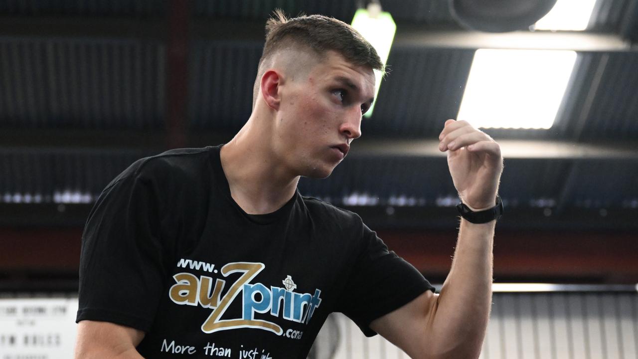 Dylan Biggs is primed to derail the Nikita Tszyu hype train. Picture: No Limit Boxing