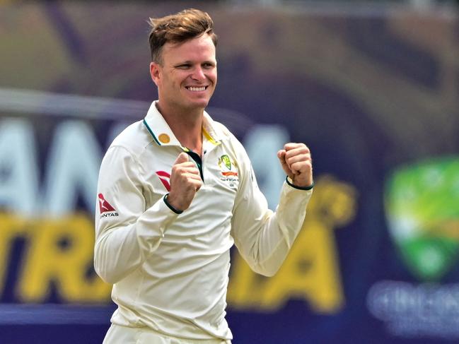 Matthew Kuhnemann enjoyed a sensational tour of Sri Lanka. Picture: AFP