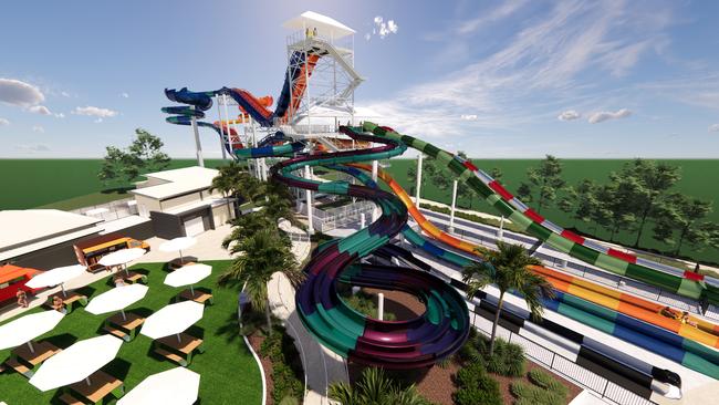 Australia’s tallest water slide is coming.