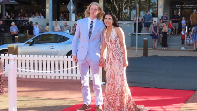 Urangan State High School students at their formal.